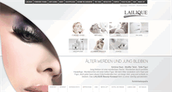 Desktop Screenshot of lailique.eu
